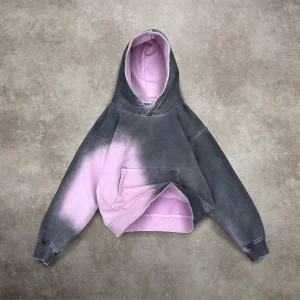 Hoodie Rose/Gris